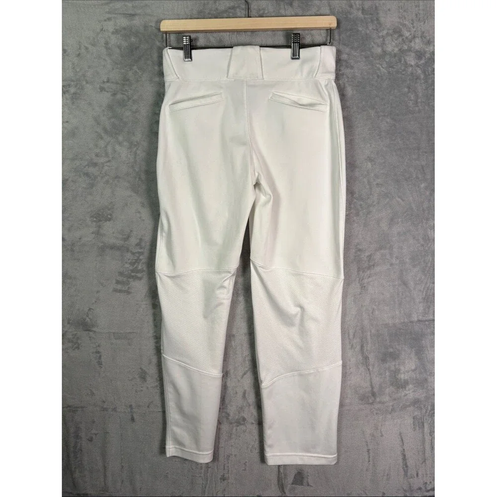 Nike White Youth Baseball Pants Size XL Waist 28”